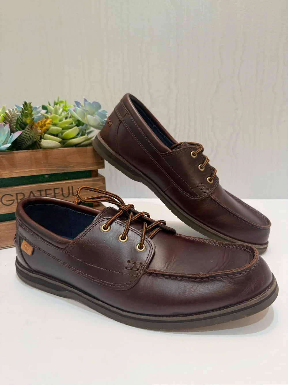 Shoes | Timberland Ortholite Classic Brown 3eye Leather Boat Shoes
